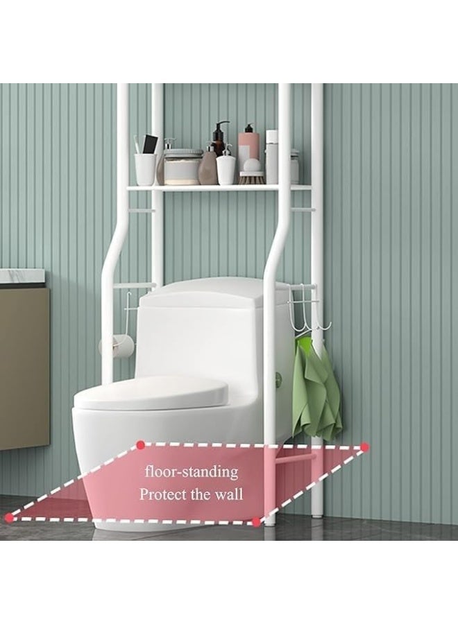 Multifunctional Metal Storage Shelves for Automatic Washing Machine Bathroom Office Garden - Image 5